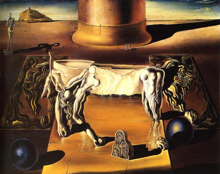Dalí - Paranoiac Woman-Horse Surrealism premium reproduction printed or painted