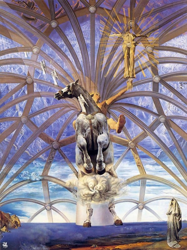 Salvador Dali - Santiago El Grande Wall Art premium reproduction printed or painted