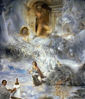 Salvador Dali - The Ecumenical Council Masterpiece wall art