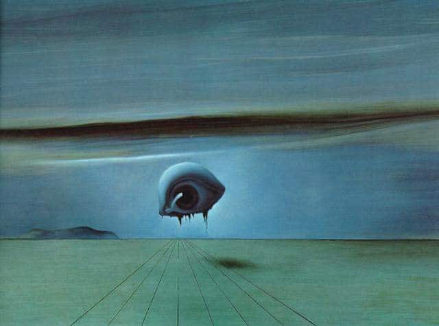 Dali - The Eye Surrealist Masterpiece premium reproduction printed or painted