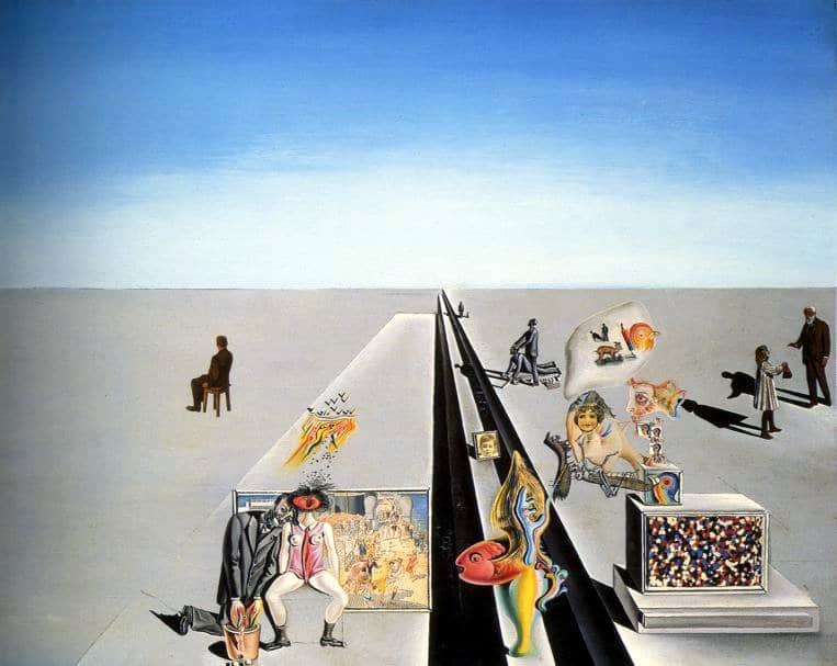 Salvador Dali - The First Days Of Spring Art premium reproduction printed or painted