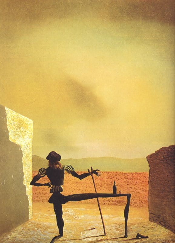 Dali - The Ghost of Vermeer: Masterpiece Surrealism premium reproduction printed or painted