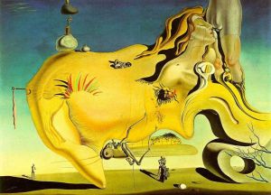 Salvador Dali - The Great Masturbator Surrealist Art wall art