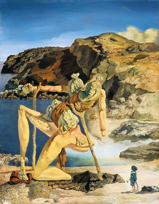Salvador Dali - The Specter of Sex Appeal premium reproduction printed or painted