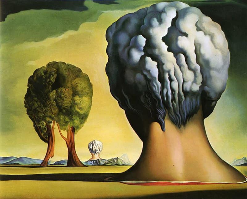 Salvador Dali - Three Sphinxes of Bikini, Iconic Surrealism premium reproduction printed or painted