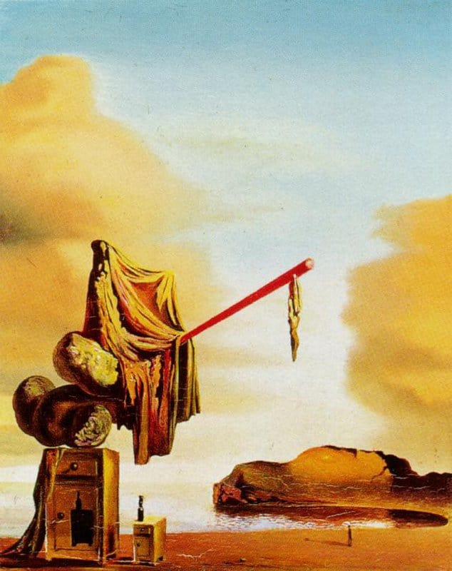 Dali - Surreal Visions on the Shore premium reproduction printed or painted