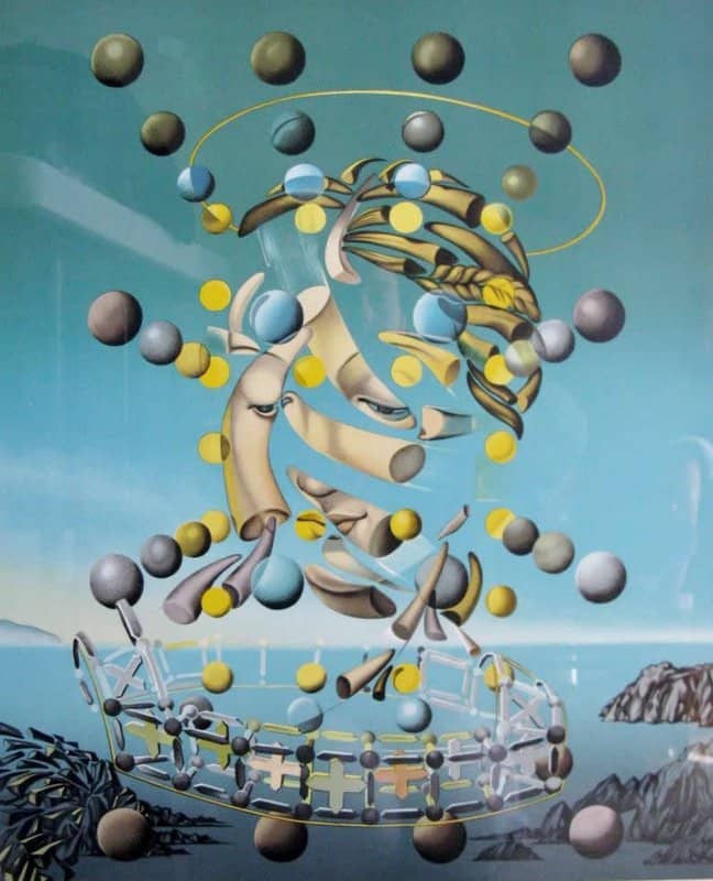 Dali – Vitesse Maximum De La Madone De Raphael Wall Art premium reproduction printed or painted