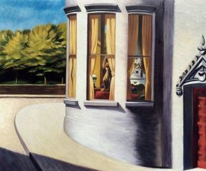 Edward Hopper - August in the City Wall Art wall art