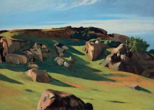 Edward Hopper - Cape Ann Granite Landscape Art wall art