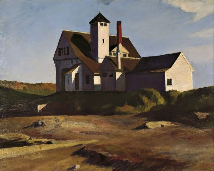 Edward Hopper - Coast Guard Station 1929 Wall Art premium reproduction
