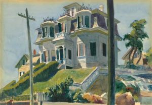 Edward Hopper - Haskell's House Masterpiece wall art
