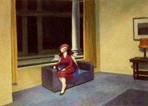 Edward Hopper - Hotel Window Wall Art wall art