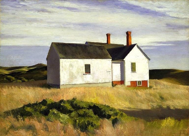 Edward Hopper - Ryder's House 1933 Wall Art premium reproduction