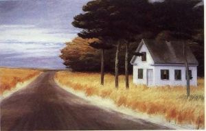 Edward Hopper – Solitude in Landscape Art wall art