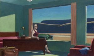 Edward Hopper - Western Motel 1957 Wall Art wall art