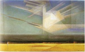 Feininger - Vogelwolke: Abstract Masterpiece wall art