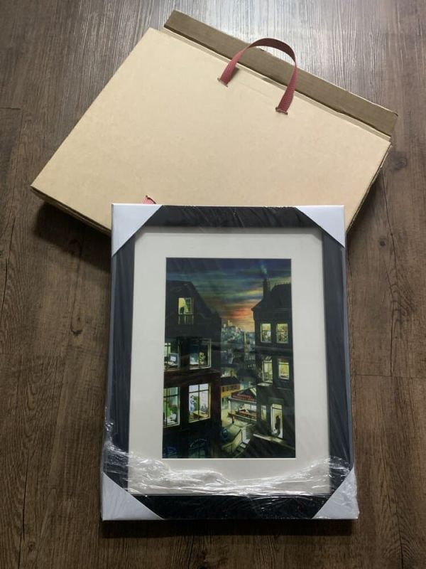 Black Framed Photo - Poppins Shop Atelier Study