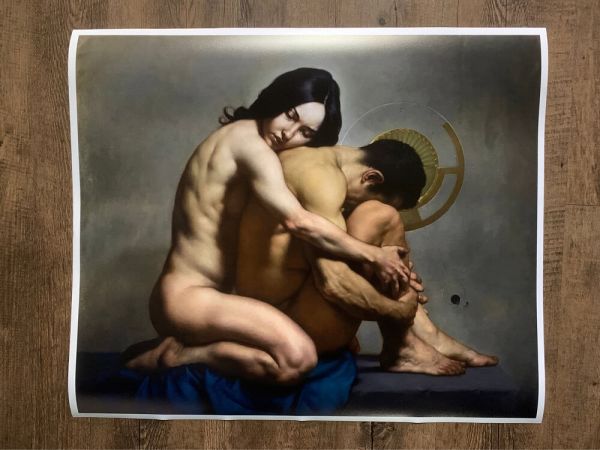 Deep Desire - Sonno Di Rugiada - 60 X 50 Cm - Poppins Shop Atelier Study