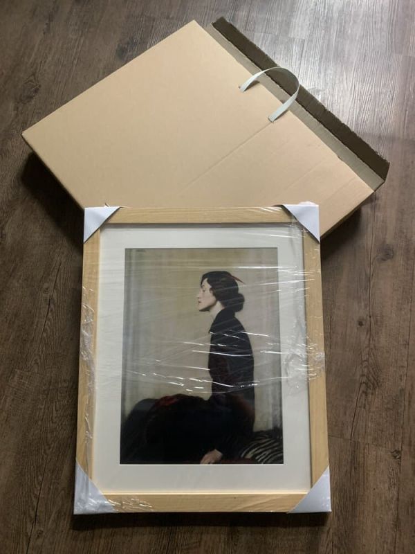 Portrait Artwork Framed - Poppins Shop Atelier Study