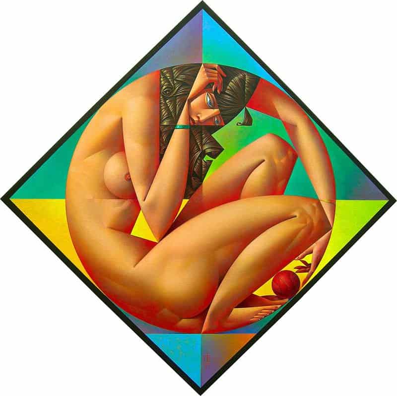 Georgy Kurasov - Ariadne Masterpiece Wall Art premium reproduction