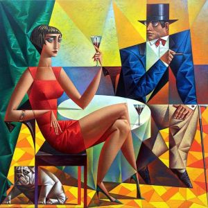 Georgy Kurasov - Elegance at Leisure wall art