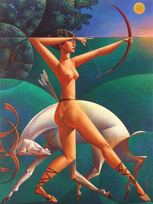 Georgy Kurasov - Diana in Harmony premium reproduction