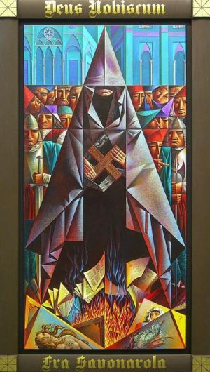 Georgy Kurasov - Fra Savonarola Art Piece wall art