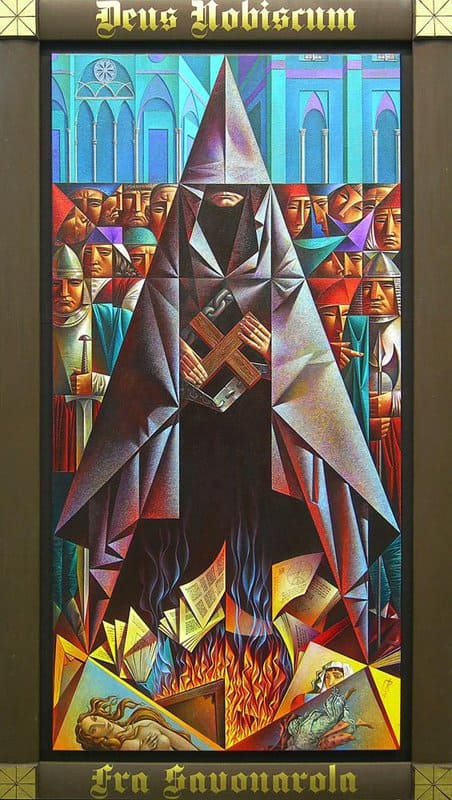 Georgy Kurasov - Fra Savonarola Art Piece premium reproduction