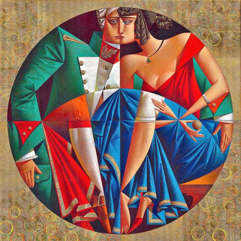 Georgy Kurasov – Love Story Wall Art premium reproduction