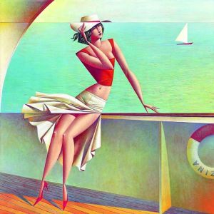 Georgy Kurasov - Nautical Muse Wall Art wall art