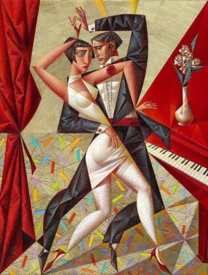 Georgy Kurasov - Tango Jazz Elegance wall art