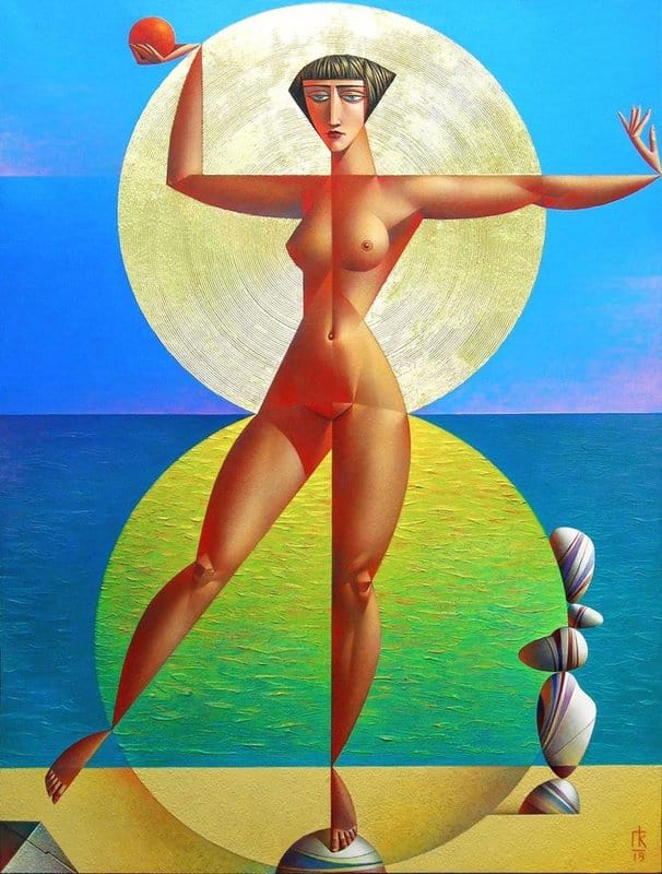 Georgy Kurasov - The Balance Art premium reproduction