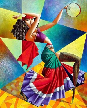 Georgy Kurasov - The Gypsy Dancer Artistry wall art
