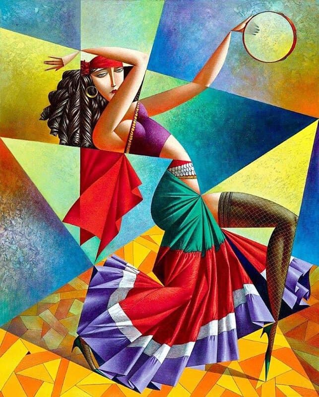 Georgy Kurasov - The Gypsy Dancer Artistry premium reproduction