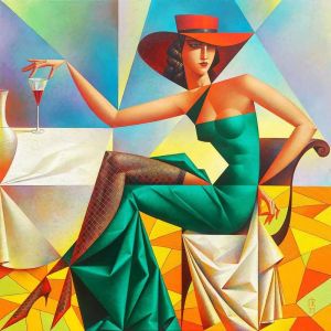 Georgy Kurasov - Elegance in Waiting wall art