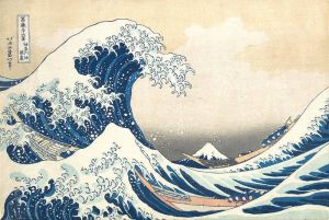 Hokusai - The Great Wave off Kanagawa: Iconic Woodblock Art wall art