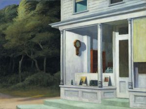 Edward Hopper - Early Morning Light wall art