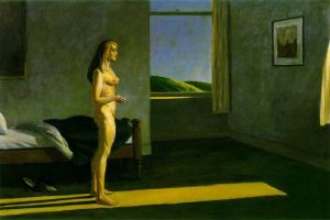 Edward Hopper - A Woman in the Sun Artwork wall art