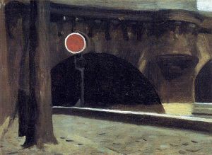 Edward Hopper - Bridge in Paris Wall Art wall art