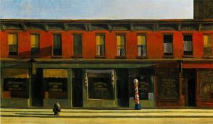 Edward Hopper - Early Sunday Morning Wall Art wall art