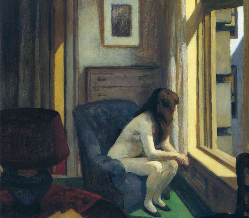 Hopper - Eleven A.M. Wall Art premium reproduction printed or painted