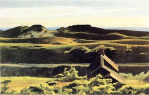 Hopper's Landscape of South Truro - Enchanting Serenity wall art