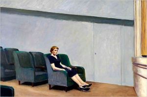 Edward Hopper - Intermission Wall Art wall art