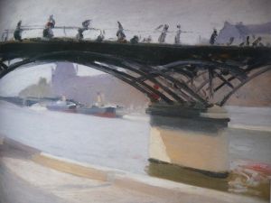 Edward Hopper - Le Pont Des Arts Masterpiece wall art