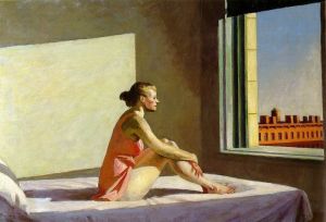 Edward Hopper - Morning Sun Wall Art wall art