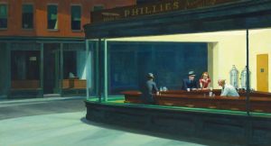 Edward Hopper - Nighthawks Masterpiece wall art