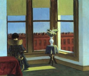 Edward Hopper - Sunlit Brooklyn Interior wall art