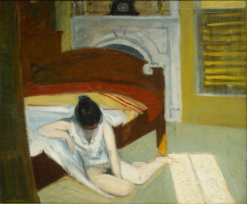 Hopper - Summer Interior Art premium reproduction printed or painted