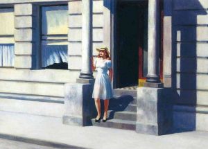 Edward Hopper - Summertime Elegance wall art