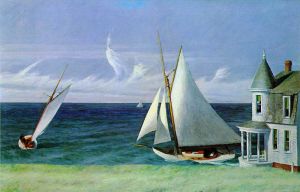 Edward Hopper - The Lee Shore wall art